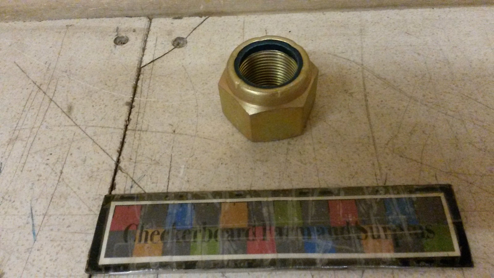 Terex Cadmium Self-Locking Hexagon Nut 1-1/4″-12 UNF Fine 42646 5310001436145