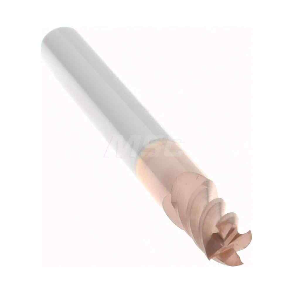 Accupro 12182737 Square End Mill: 0.1378″ Dia, 0.2756″ LOC, 4 Flutes, Solid Carb