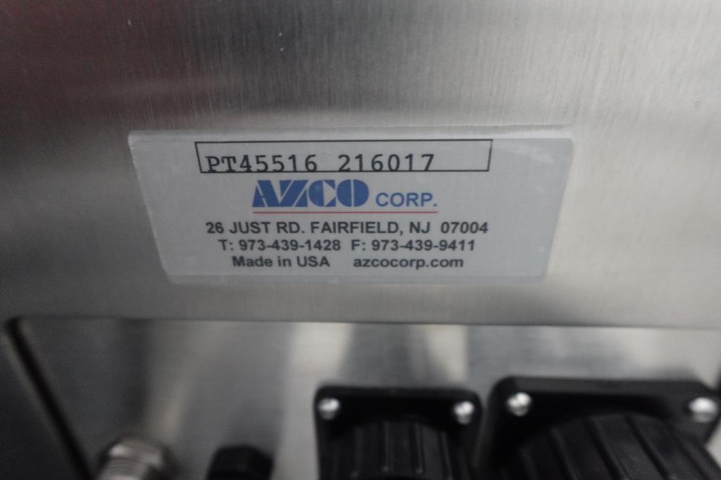 AZCO SUR-SIZE CUT-TO-LENGTH ASSEMBLY Automatic Roll Feed System Label Dispenser