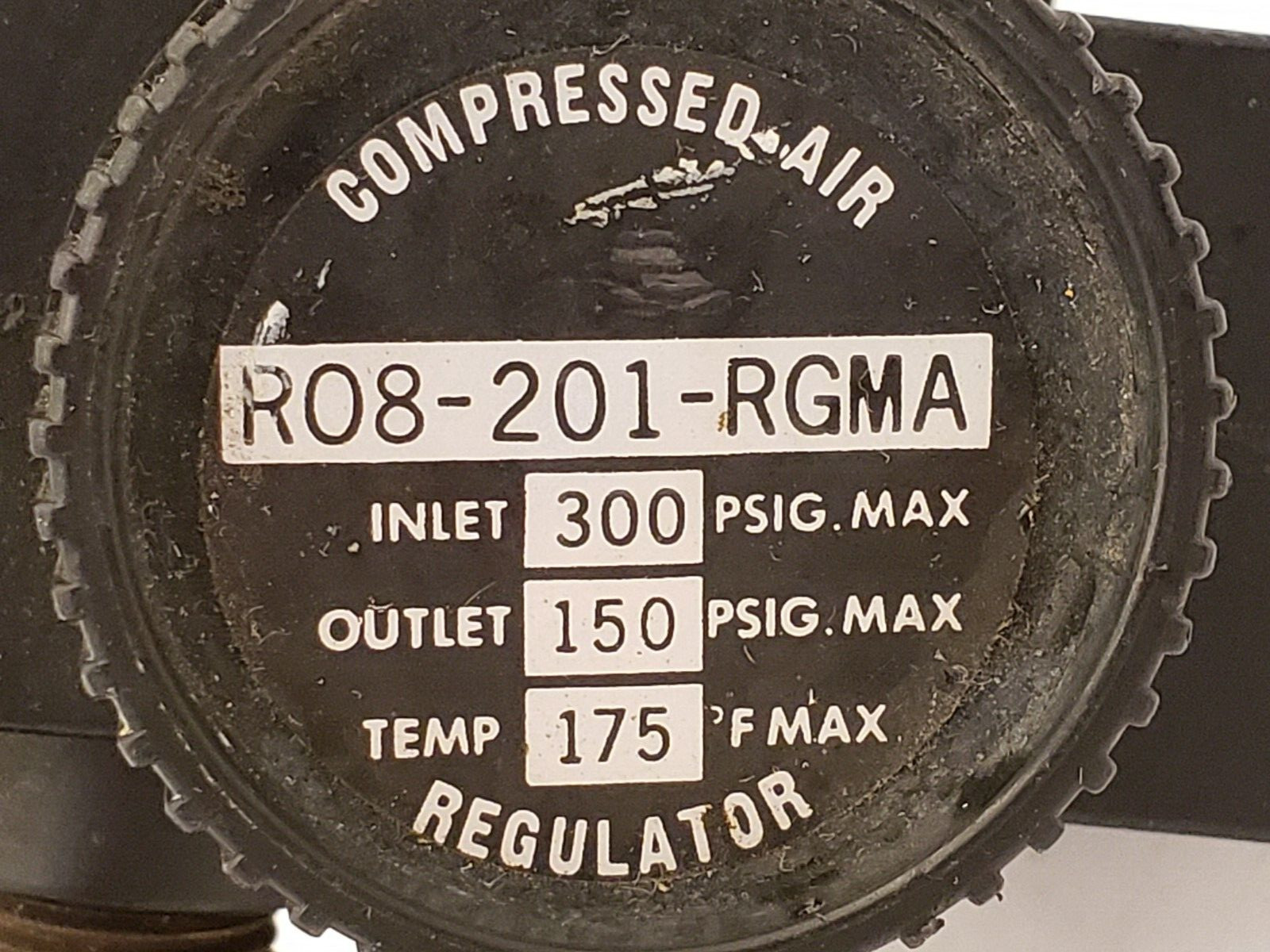 NORGREN RO8-201-RGMA REGULATOR W/ GAUGE-0-160 PSI, 1/8″ NPT