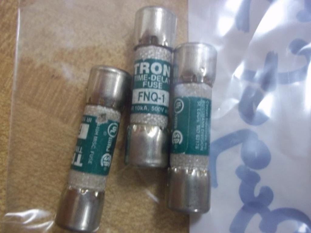 Bussmann FNQ-1 Tron Fuse FNQ1 (Pack of 3) – New No Box