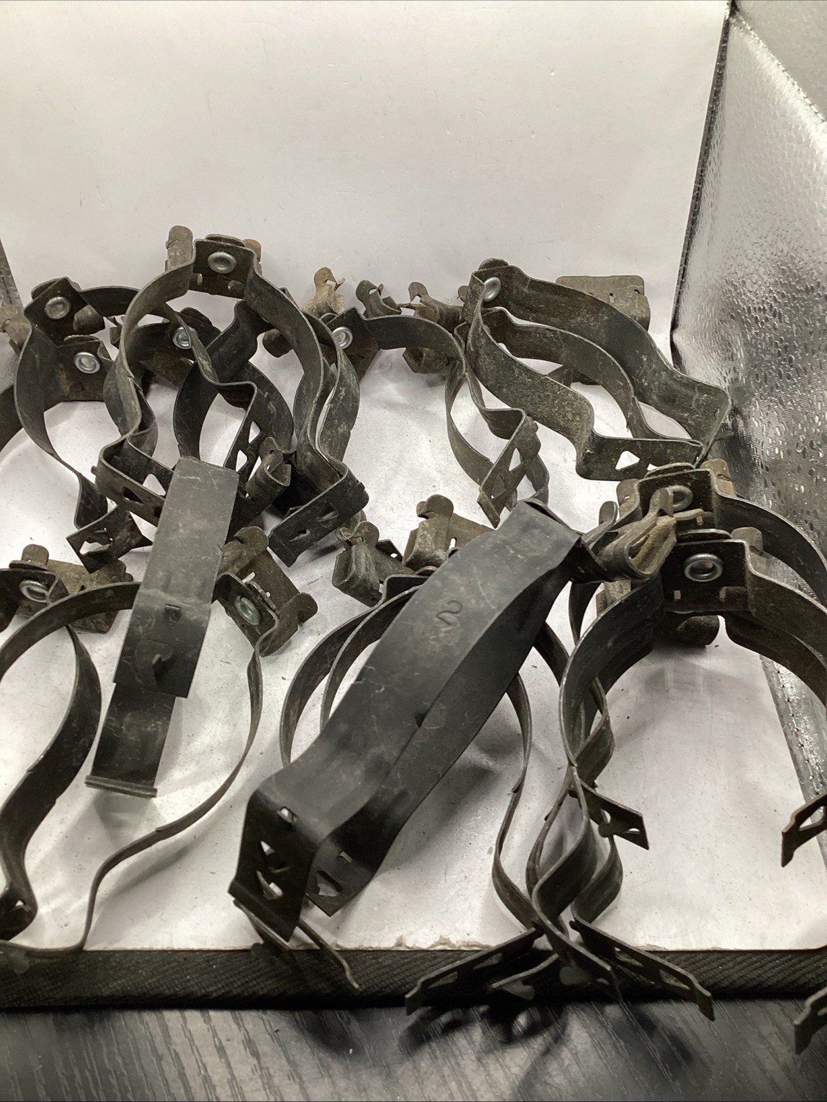 Caddy 4-H-2-4 Beam Clamp w/Caddy 32-M Conduit Fastener 2” (lot of 18)