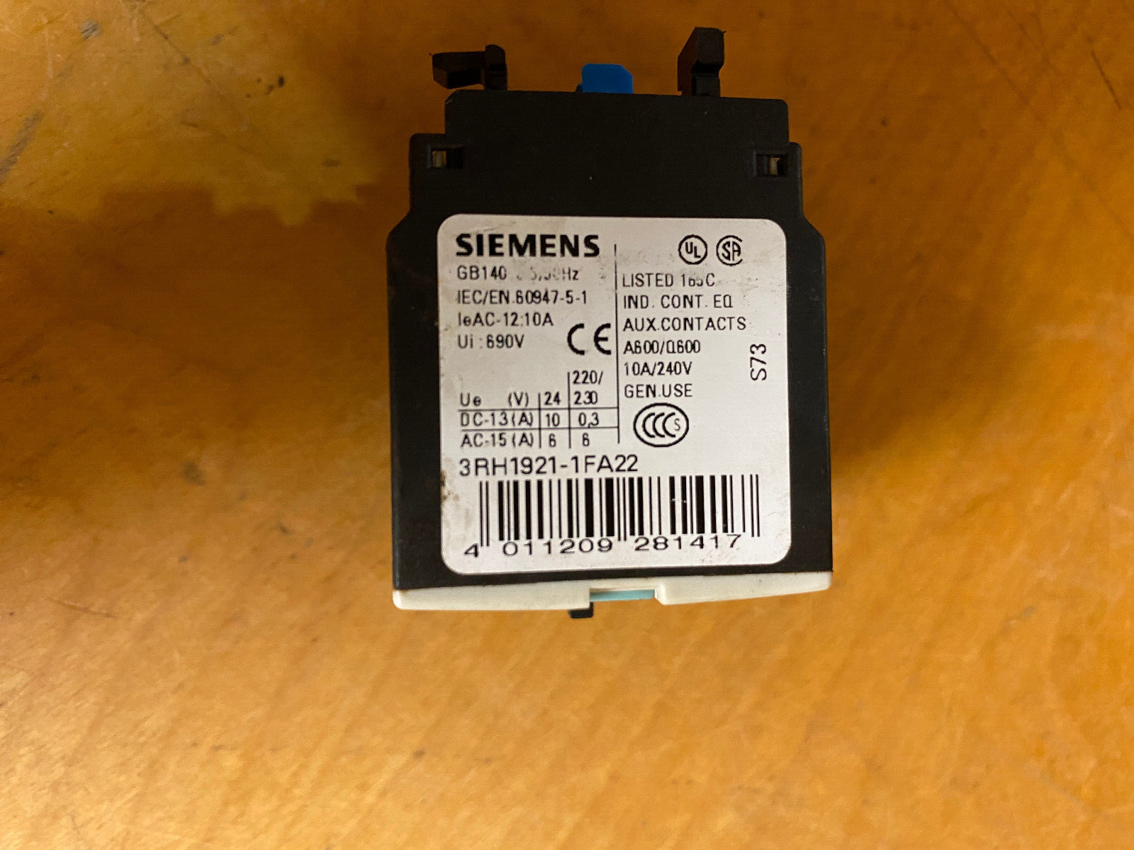 Siemens 3RH1921-1FA22