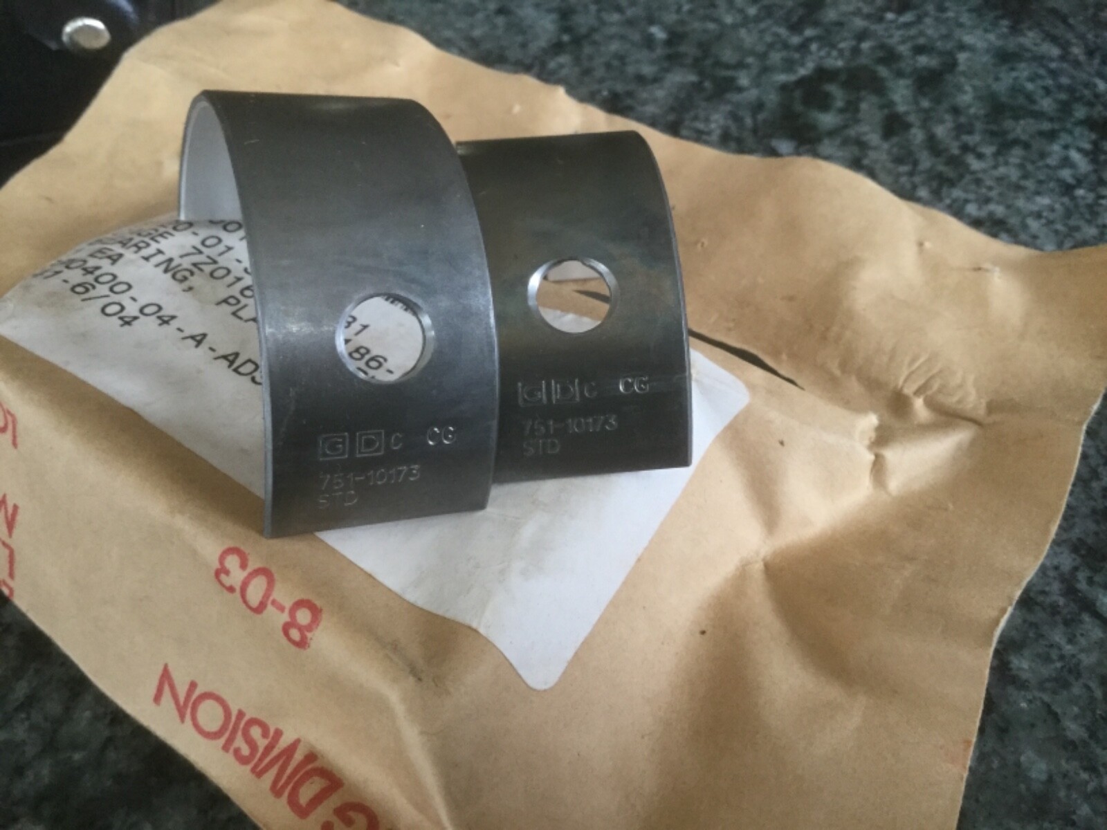 ONAN 0186-6003 BEARING NSN 3120-01-361-6003 new