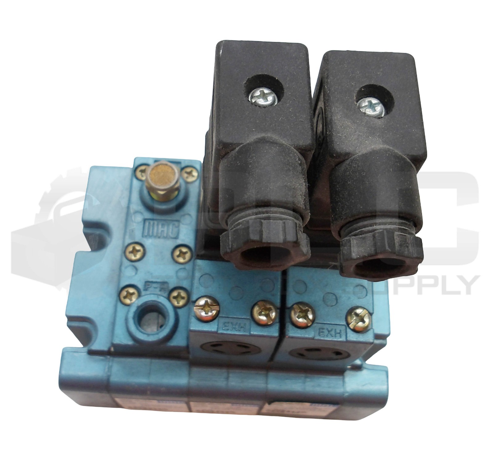 NEW MAC (2) PME-111JB VALVE W/ 913B-RA PNEUMATIC VALVE W/ (2) 913B-PM-111JB