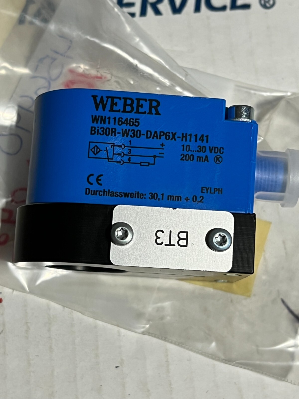 weber wn116465 nos no packaging bi30r-w30-dap6x-h1141