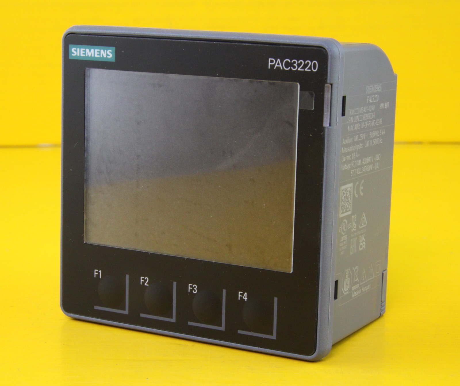 Siemens 7KM3220-0BA01-1DA0 Energy Meter Measuring Device , SENTRON PAC3220