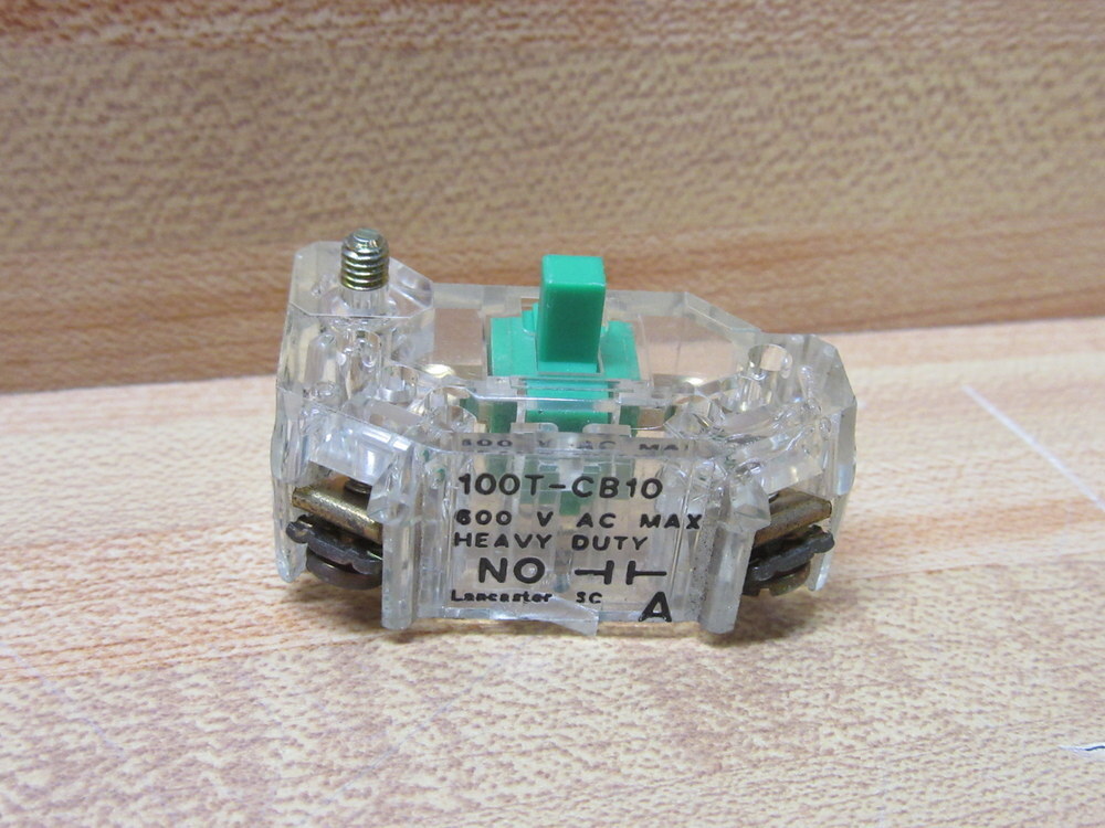 Sylvania 100T-CB10 Joslyn Clark Contact Block 100TCB10