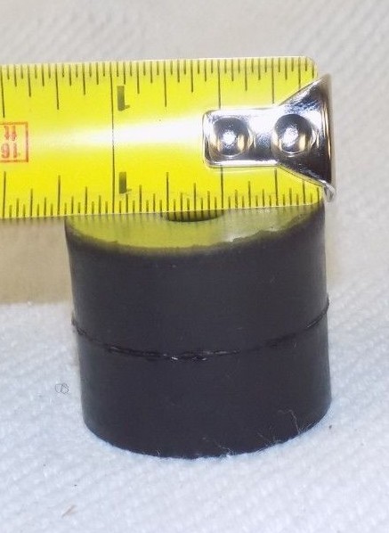 NEW QTY 4 Shock Absorber 8mm X 1.25 Thread Resilient Mount 1 1/4″ W x 1″ H,