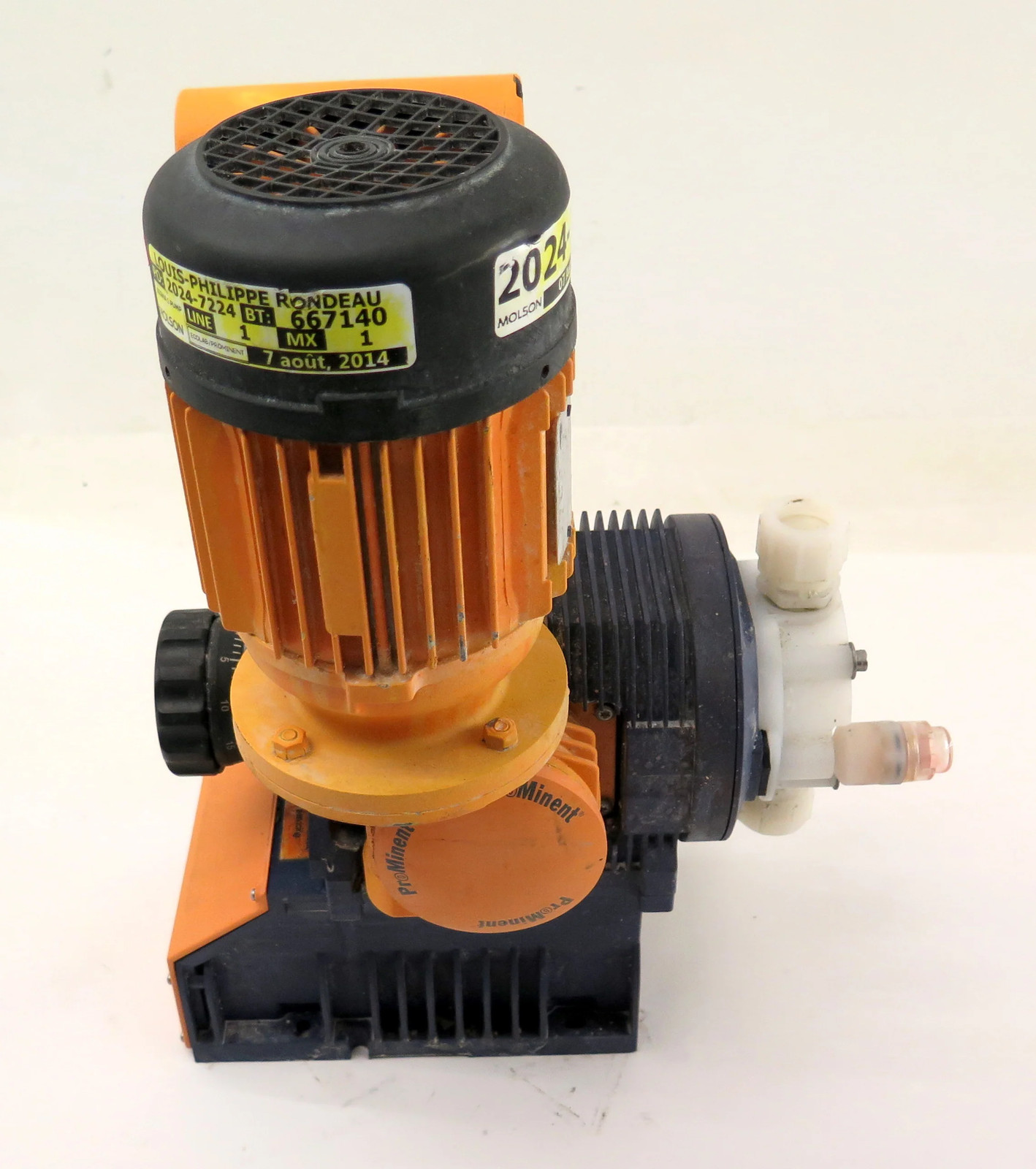 Prominent Sigma1 Metering Pump 115V 10Bar