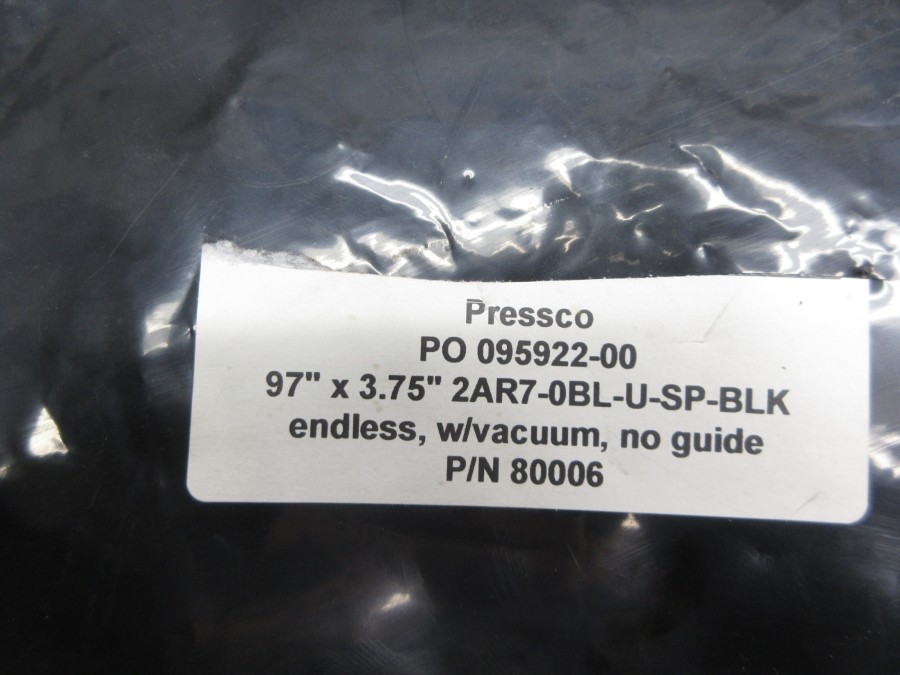 PRESSCO 2AR7-0BL-U-SP-BLK 97″X3.75″ NSMP
