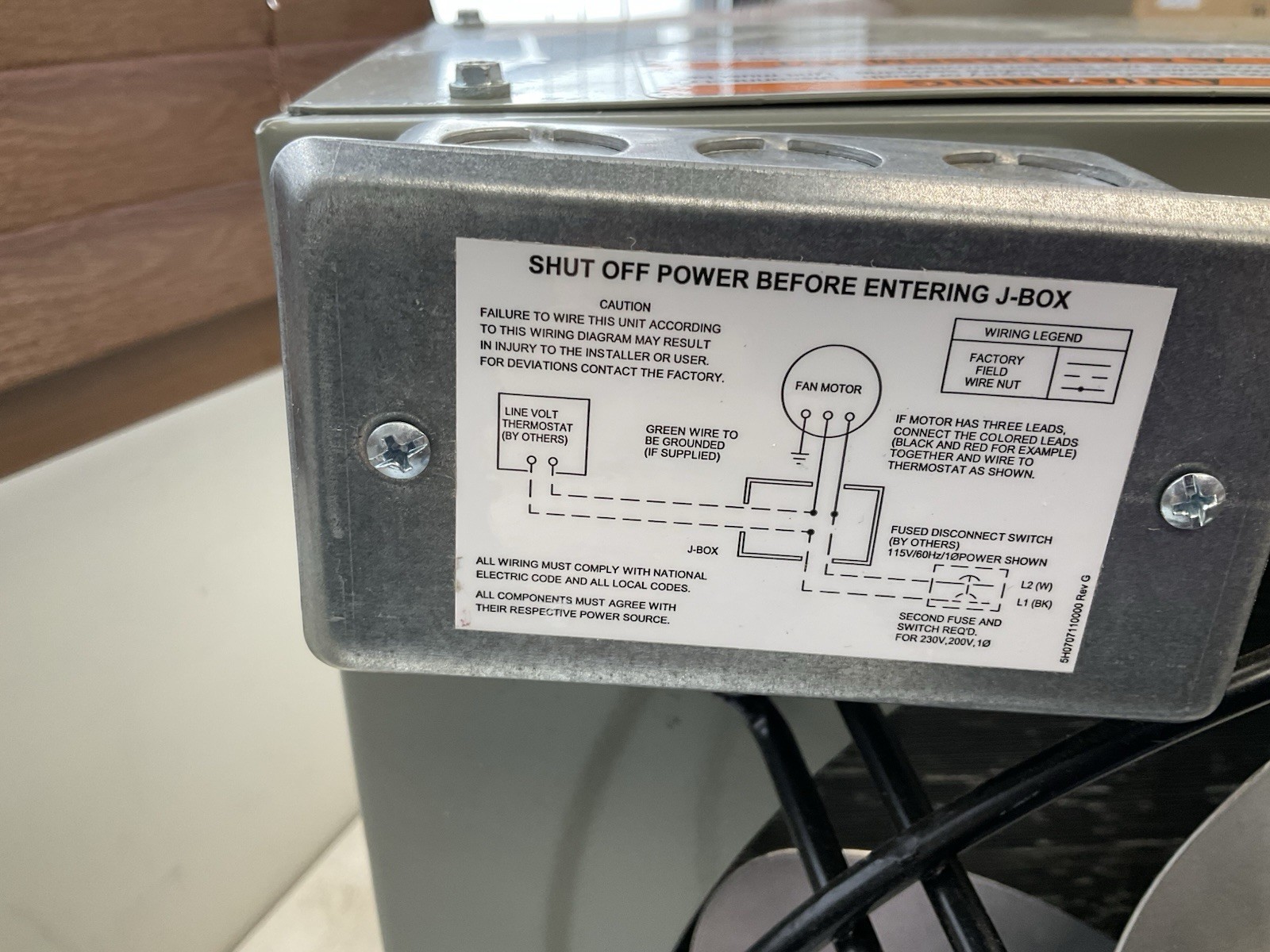 Modine HSB47SB01SA Hot Water (Hydronic) Unit Heater MINOR DENTS PLEASE SEE