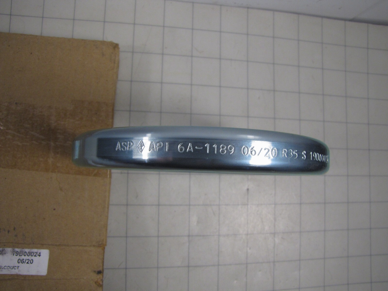 Wolar R-35 Steel Ring Gasket 19D00024 / 6A-1189 / 00-00-01-35 NEW