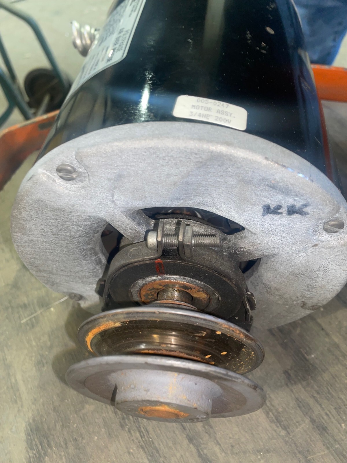 Emerson Polyphase Air Over Motor P63PYDCD-3121 3/4 HP 1750 RPM 200V