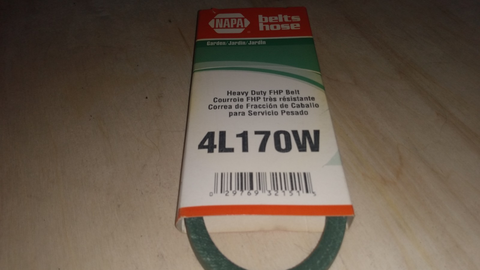 NAPA 4L170W V-BELT 4L170 W wrapped belt