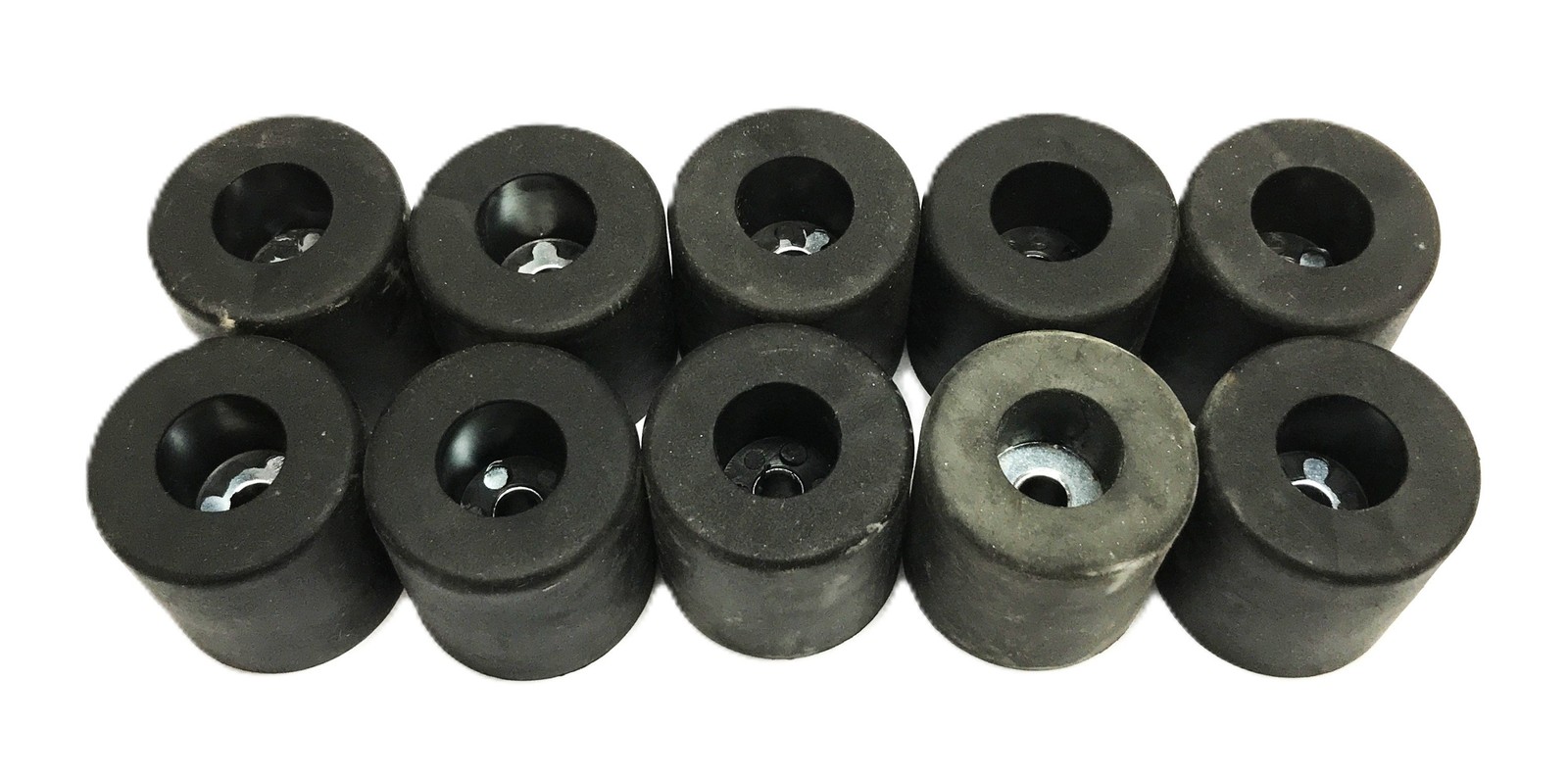 MCM 1-1/2 inch Rubber Foot with Metal Washer 555-14532 [Lot of 10] NOS