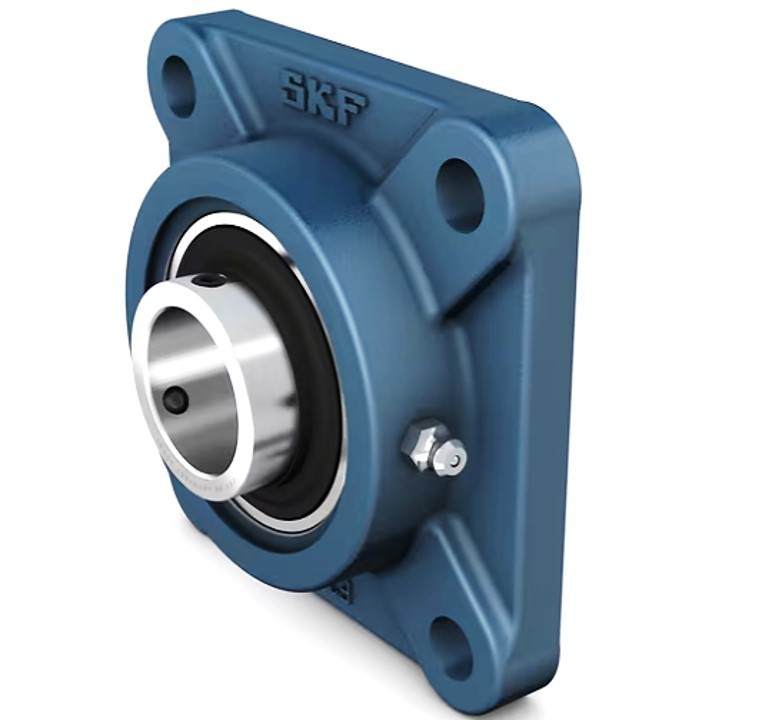 SKF F4BM 207-TF Four-Bolt Flange Ball Bearing 2-7/16″ Bore FACTORY SEALED NIB