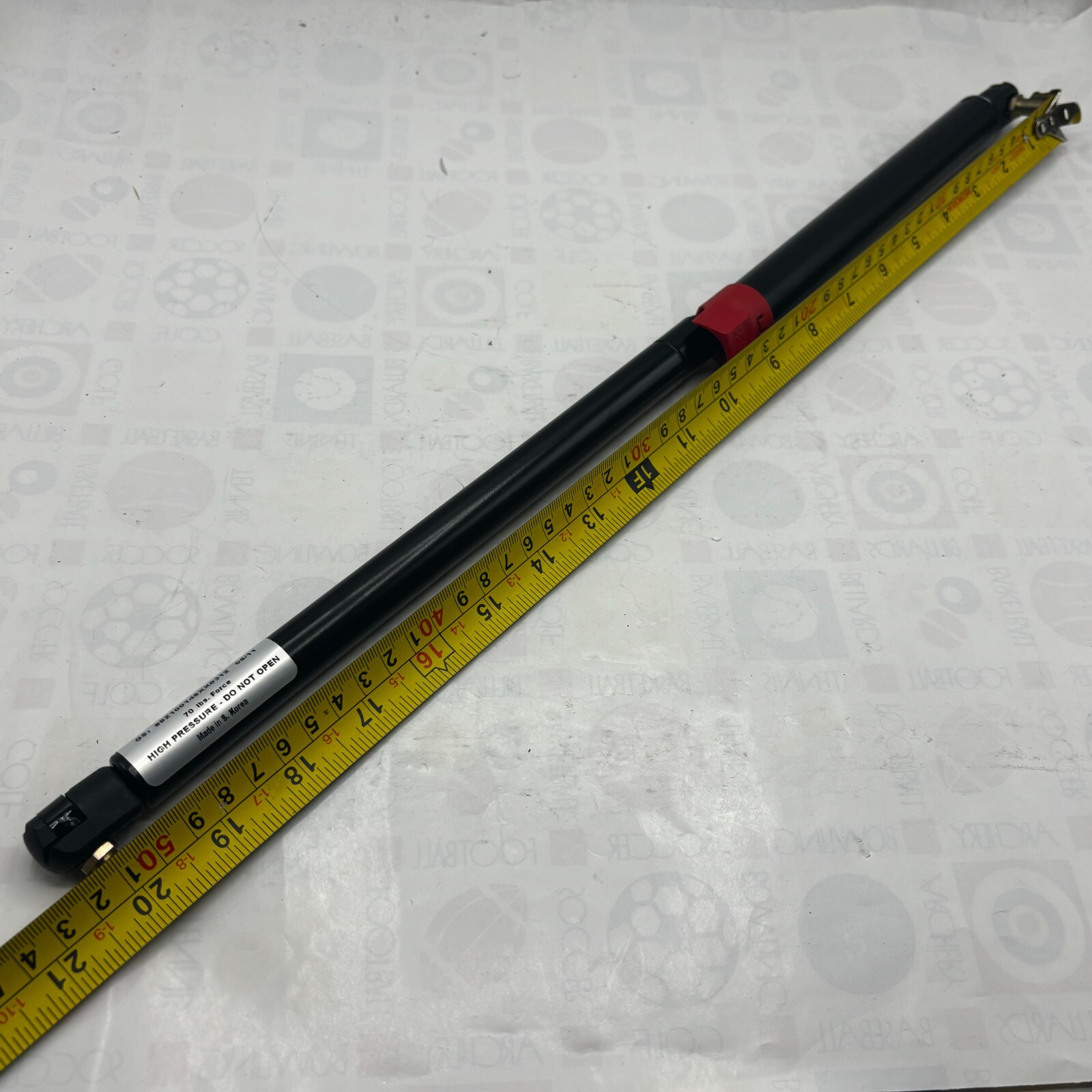 IGS VOLUMELINE 89Z100148XX0312 HIGH PRESSURE GAS SPRING 70 IBS. 150K753H24 🎯
