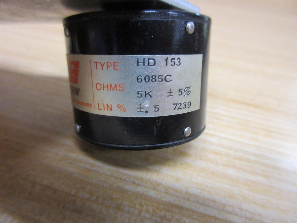TRW HD 153 Potentiometer 6085C W/ Bracket & Gear