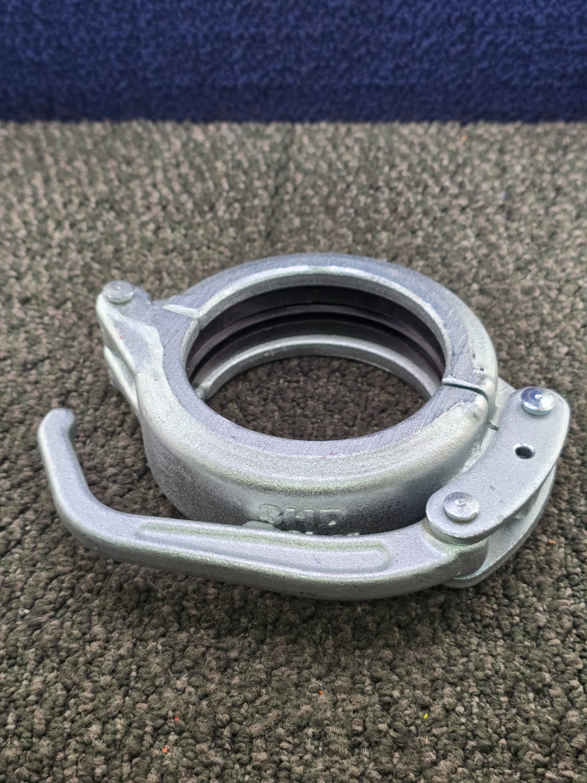 3-inch Heavy Duty Concrete Pumping Hose Adjustable Snap Clamp Cast Steel 130 Bar
