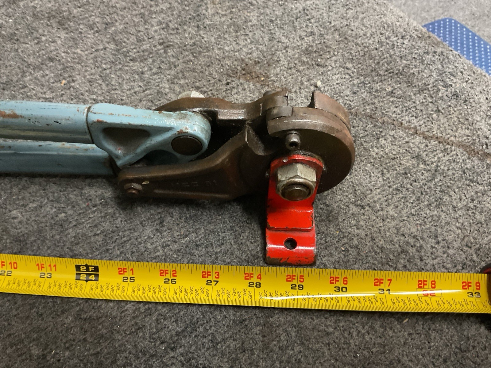 MCC AB-3W 3/8″ Mild Steel Threaded Rod Cutter