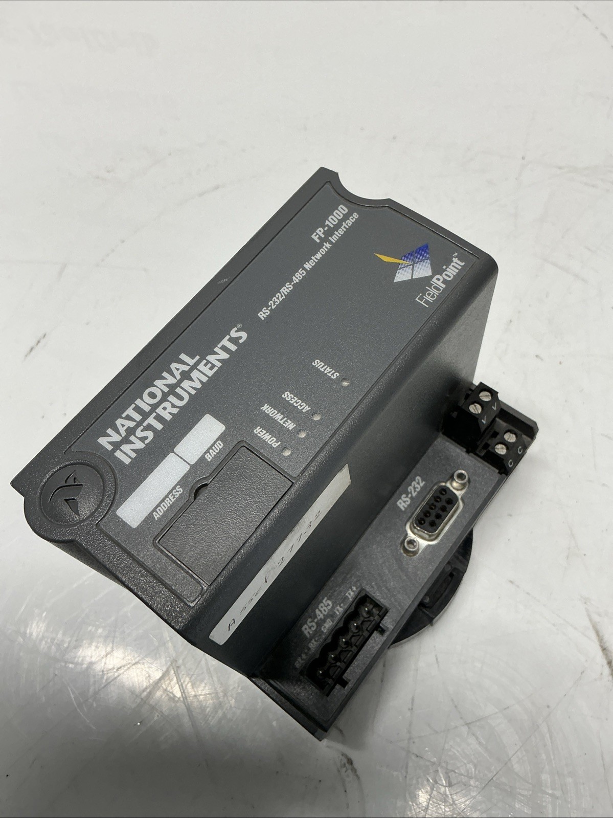 Field point 184120F-01 RS-232/RS-485 NETWORK INTERFACE FP-1000 W-432