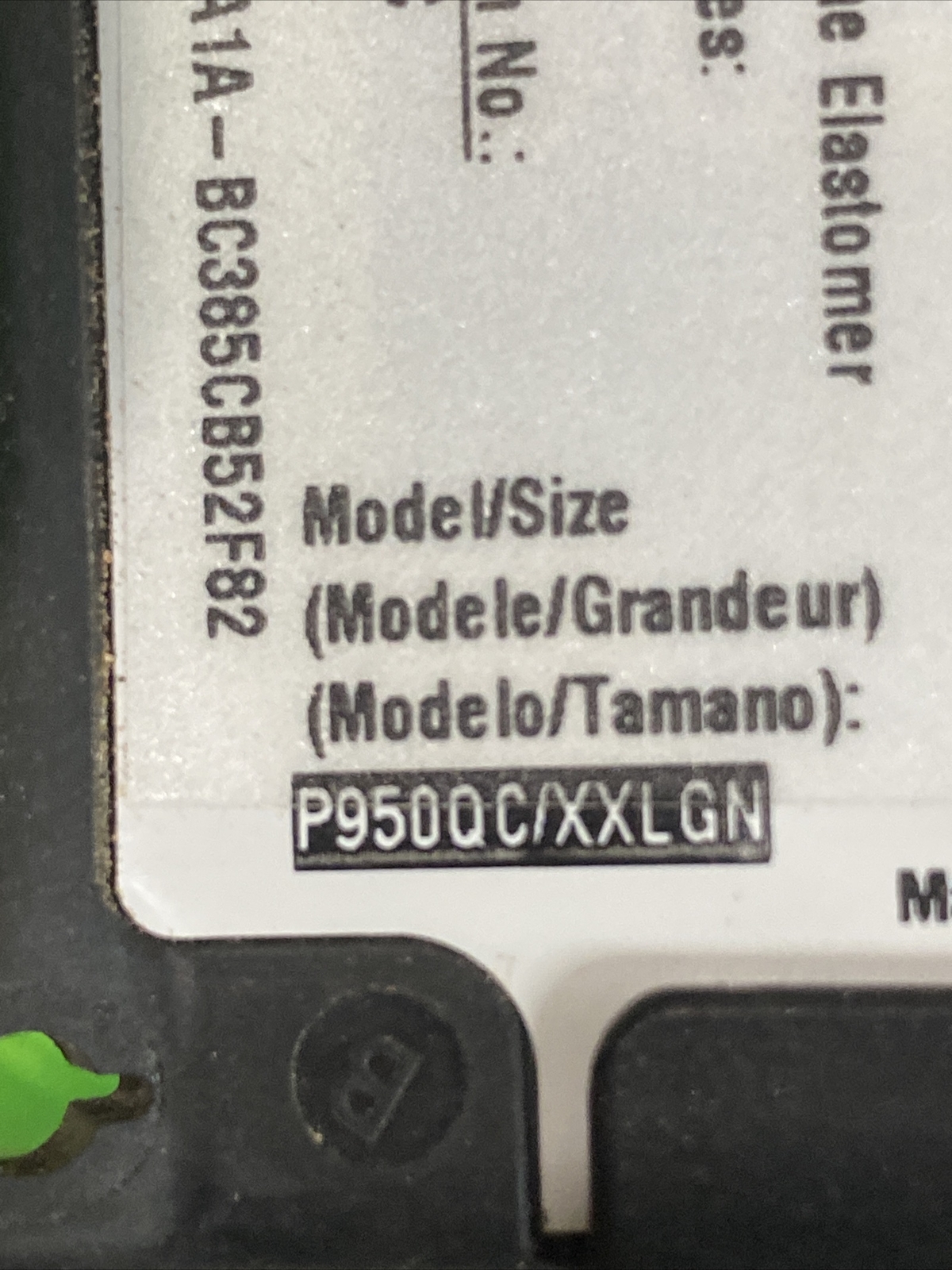 Honeywell Miller P950qc/Xxlgn Full Body Harness, Vest Style, 2Xl, Polyester,