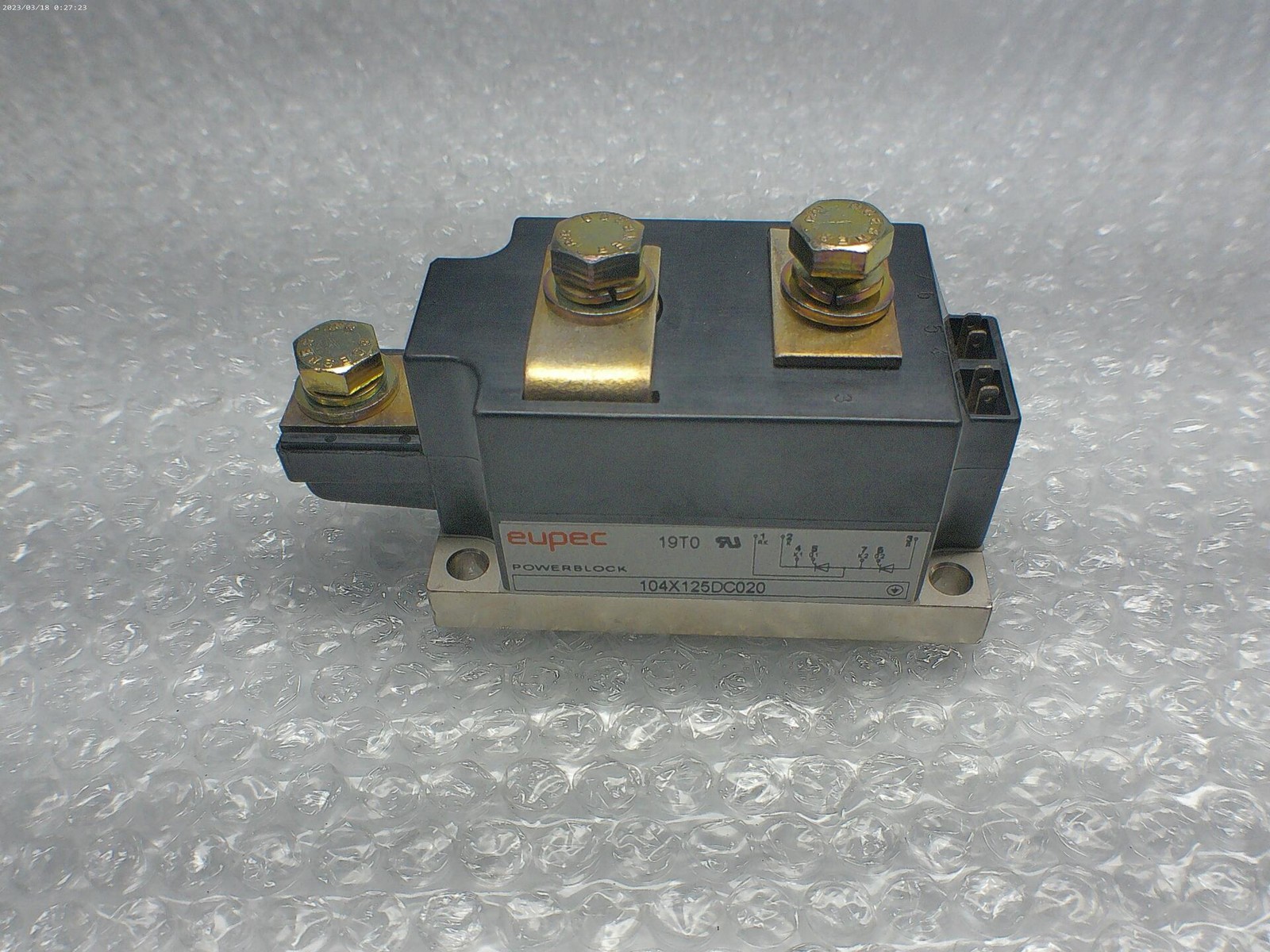 EUPEC 104X125DC020 POWER BLOCK NSNP
