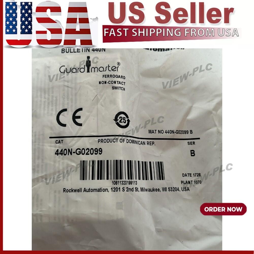 440N-G02099 ALLEN BRADLEY FERROGARD FRS21 RED PLASTIC SWITCH 24VDC US Free Tax
