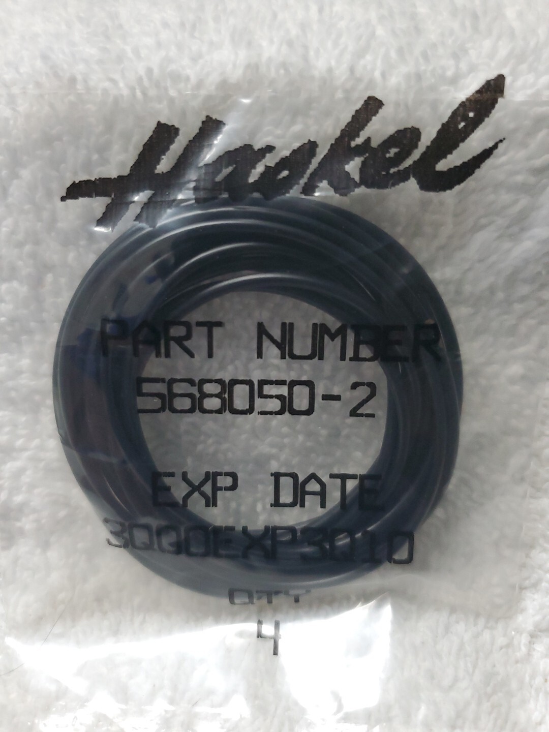 Haskel O Ring Part Number 568050-2 New in Factory Sealed Package Set of 4