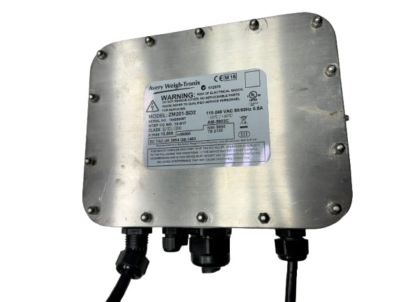 Avery Weigh-Tronix ZM201-SD2 Display Weight Indicator, 110-240V, 50/60Hz 0.5A