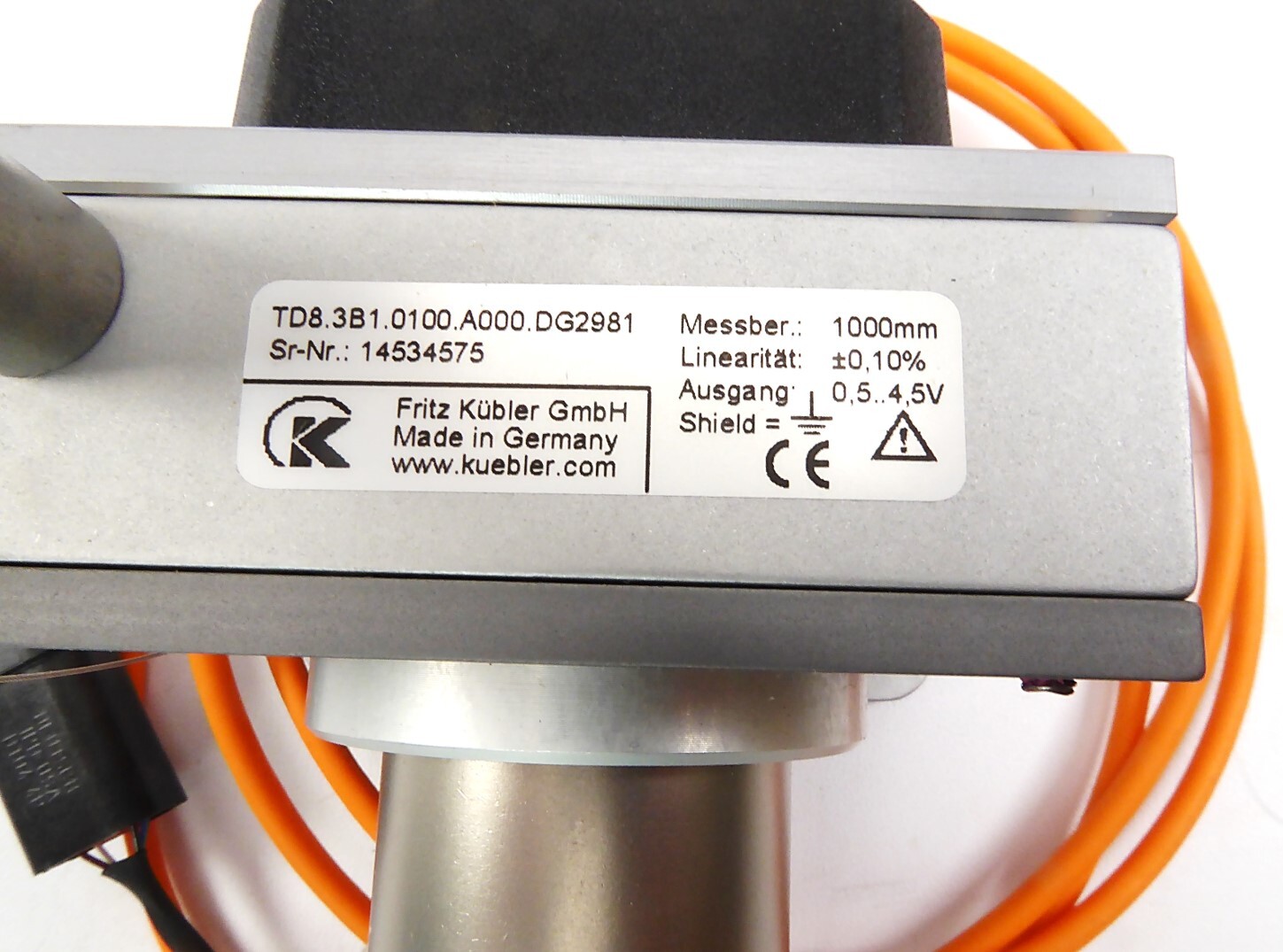 Turck K183912 Kubler TD8.3B1.0100.A000.0000.DG2981 Linear Pos Dev NEW IN BOX