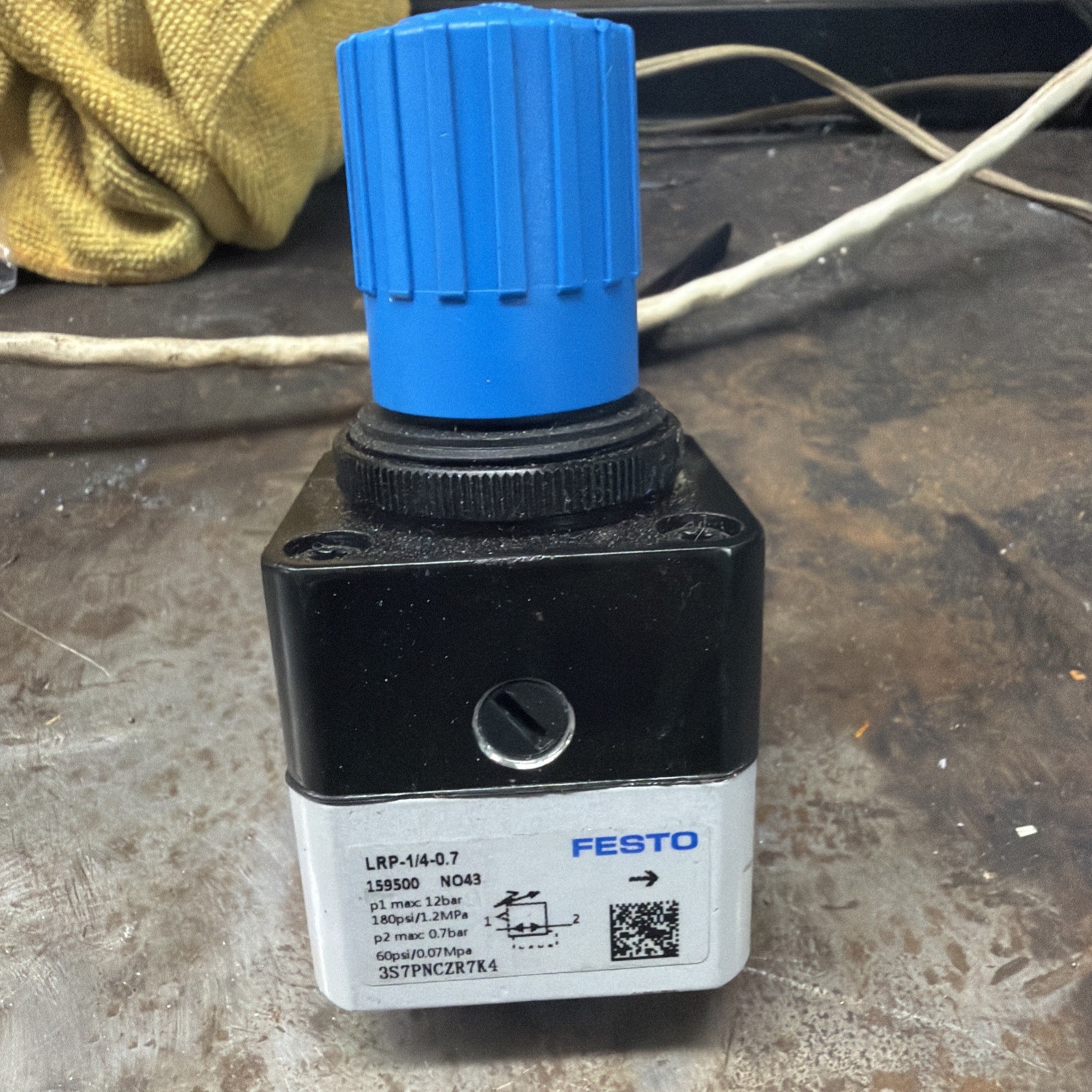 FESTO LRP 1/4-0,7 159500 H043 Pressure Regulator