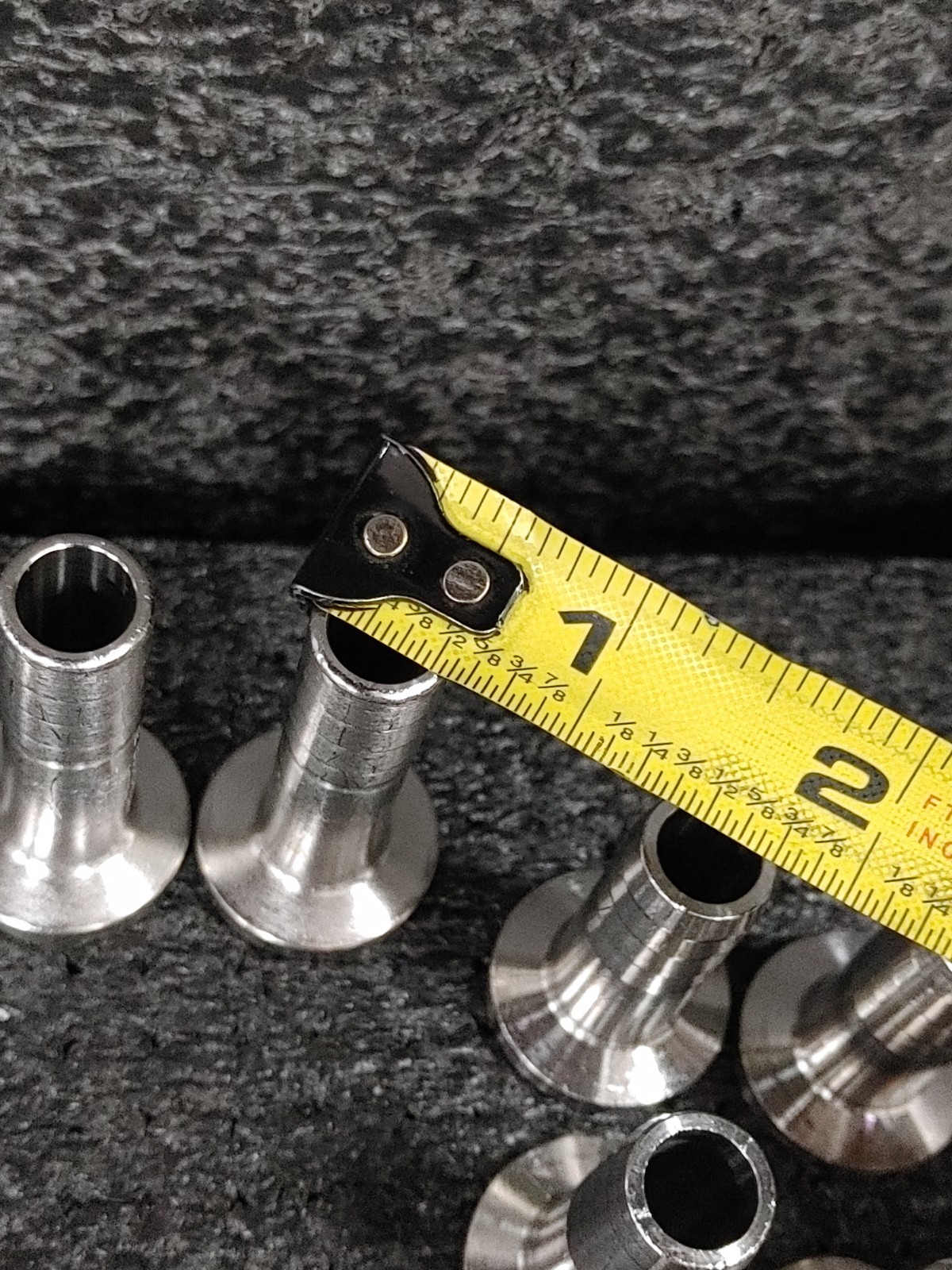 Assorted Lot of 30 Hose Barb Adapter Flange Vacuum Fittings