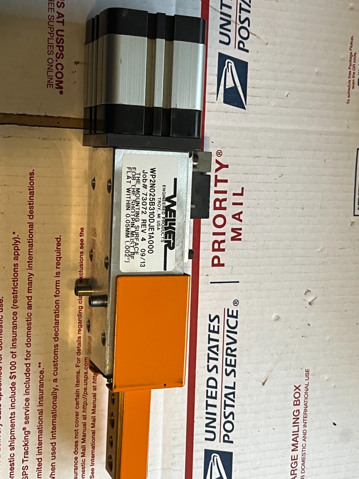 welker wp2n025b310dje1a000 surplus no packaging