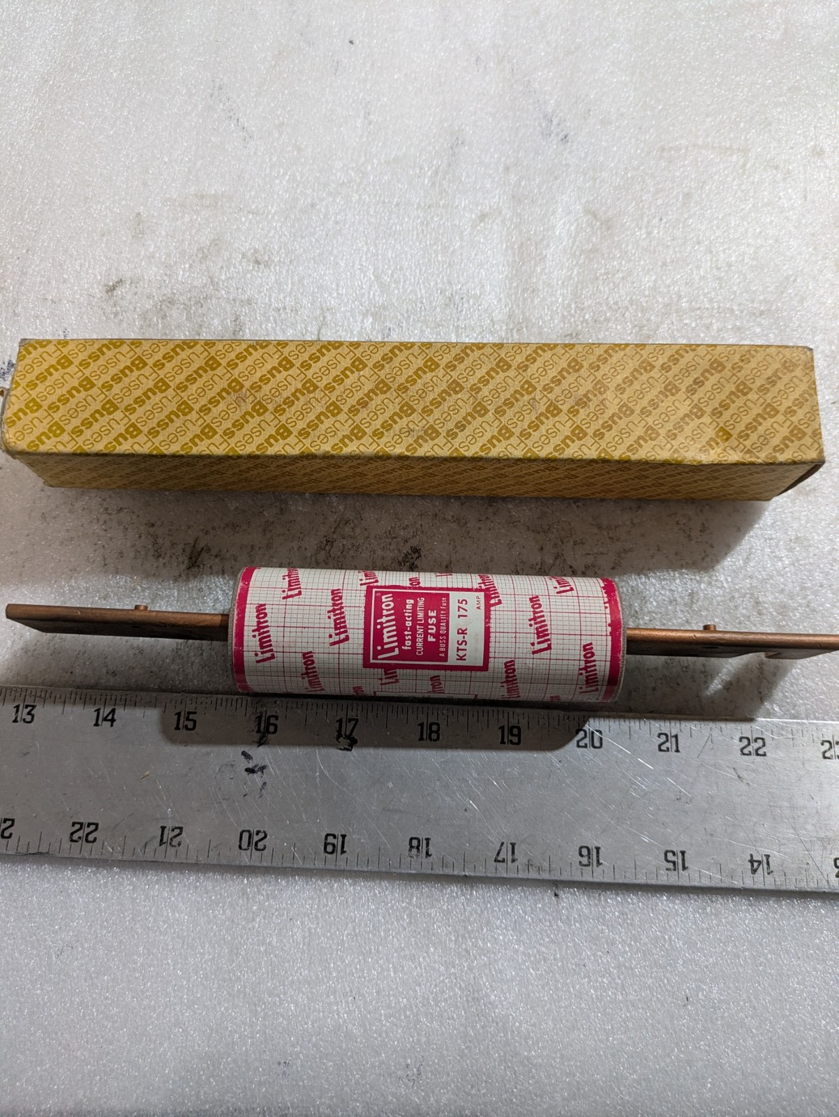 Bussmann KTS‑R‑175 Fast Acting Fuse 175A 600V Class RK1 Limitron Fast Acting