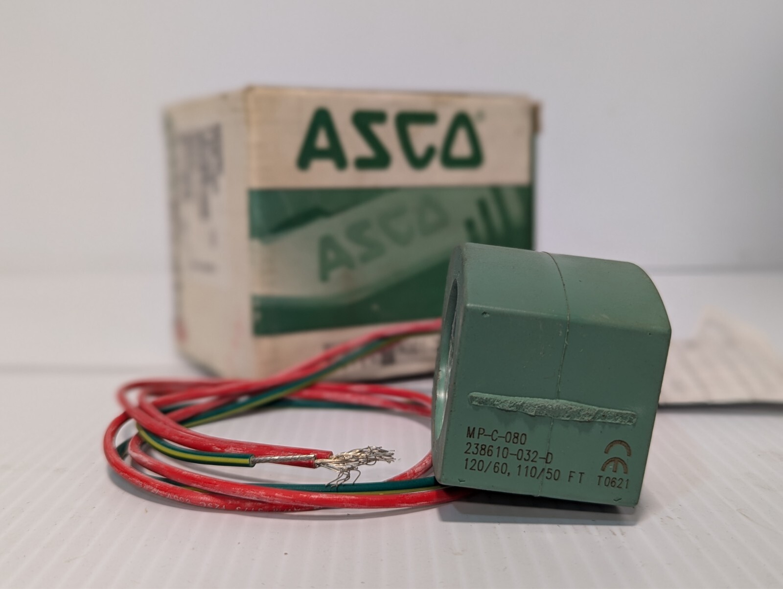 ASCO MP-C-080 coil, 238610-032-D, 120VAC/60Hz, 110VAC/50Hz