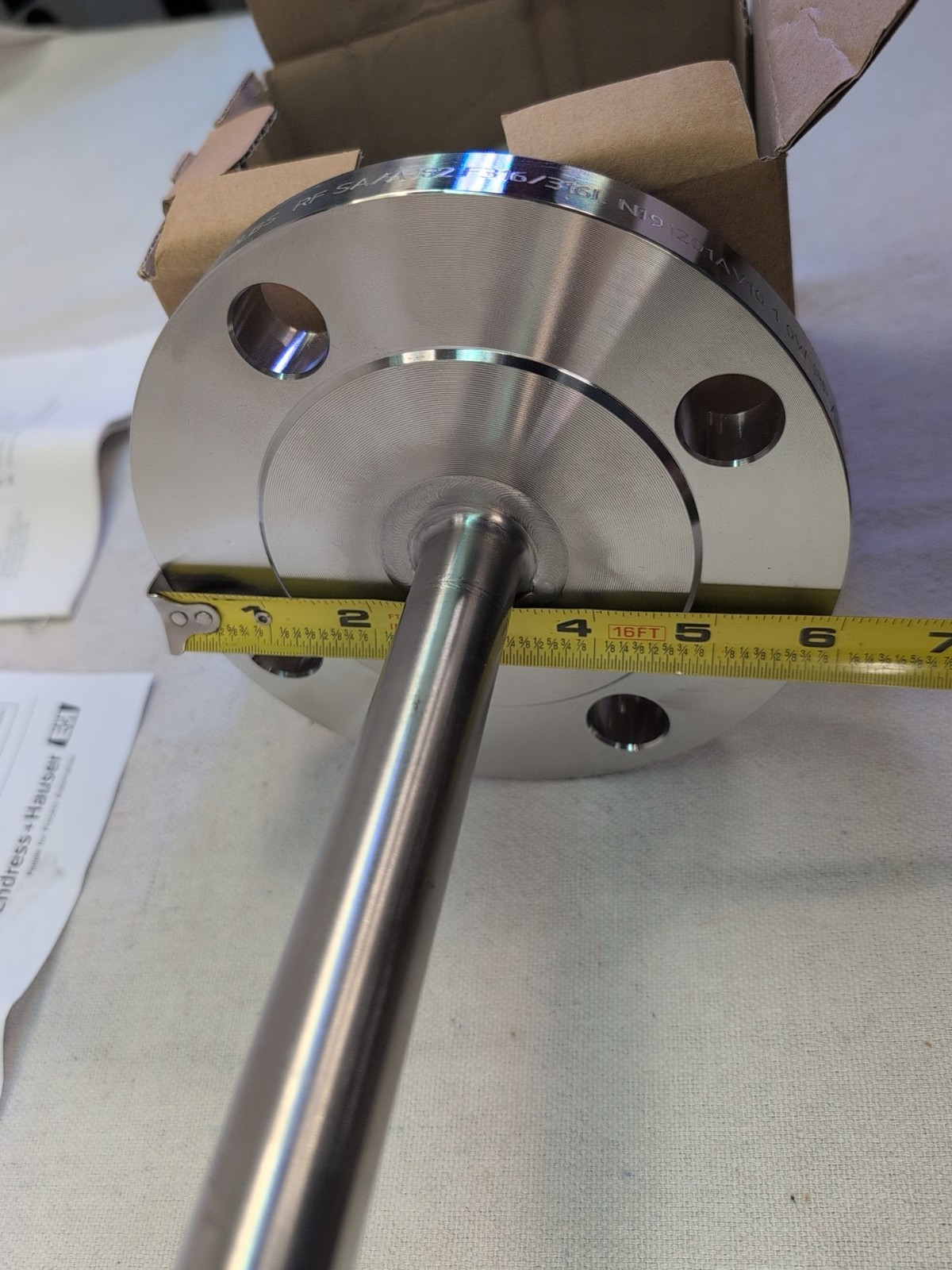 ENDRESS HAUSER LIQUIPHANT M FTL51-CAHH8/0 10IN, LEVEL SWITCH VIBR