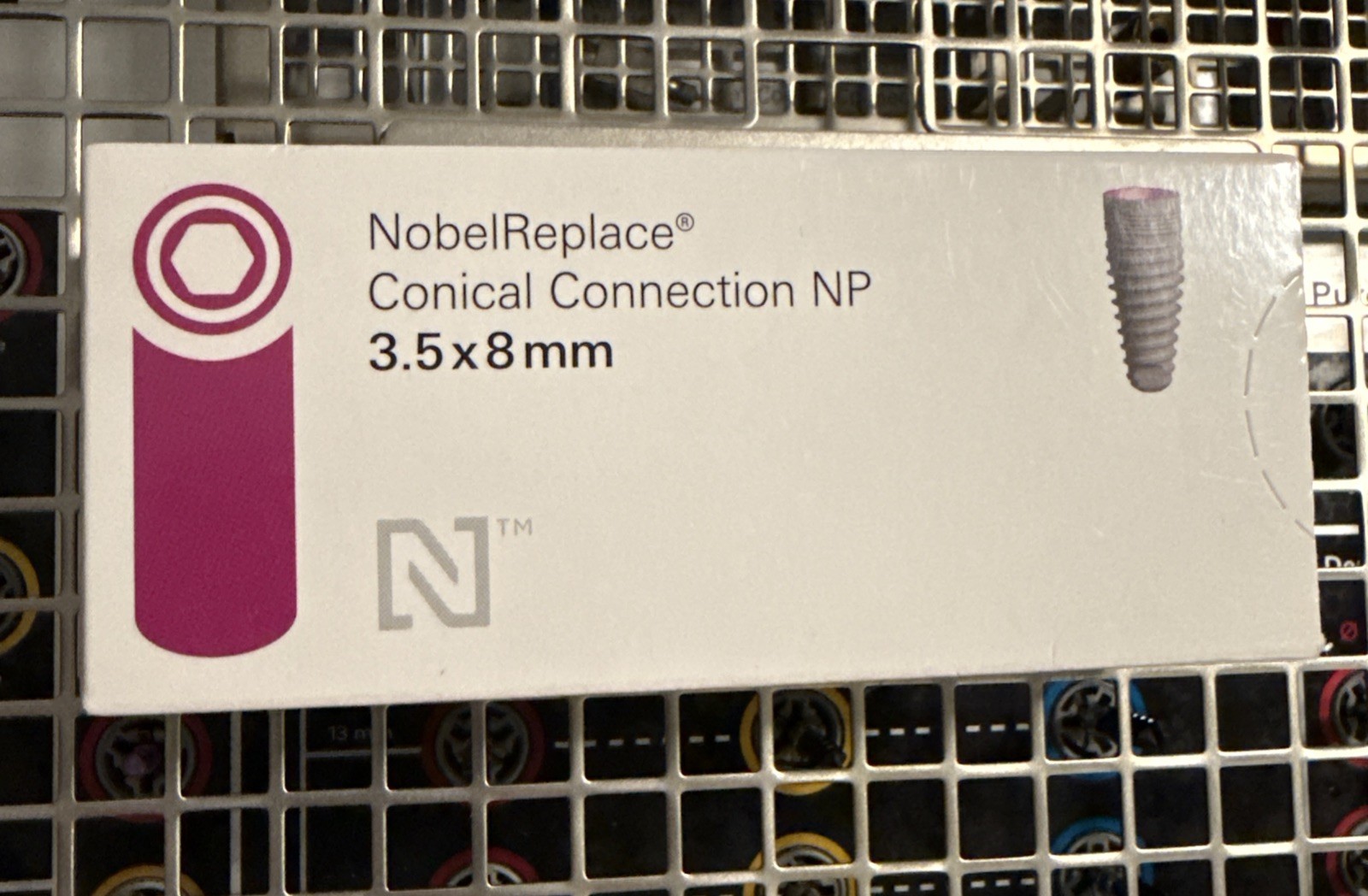 Nobel Biocare NobelReplace Conical Connection NP 3.5 X 8mm