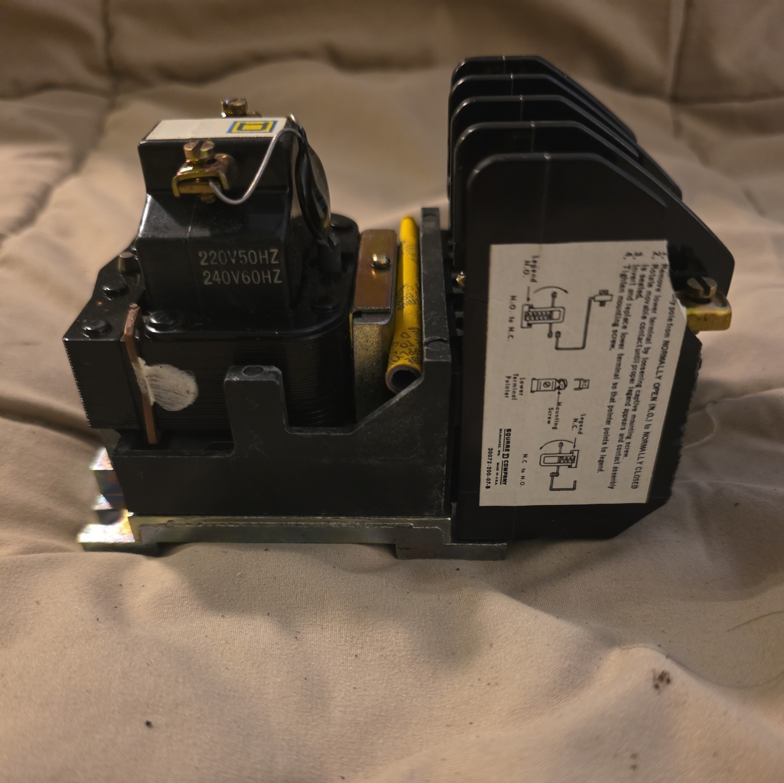 SQUARE D CLASS 8501 H020 SER. D BP RELAY #800PT157*CO