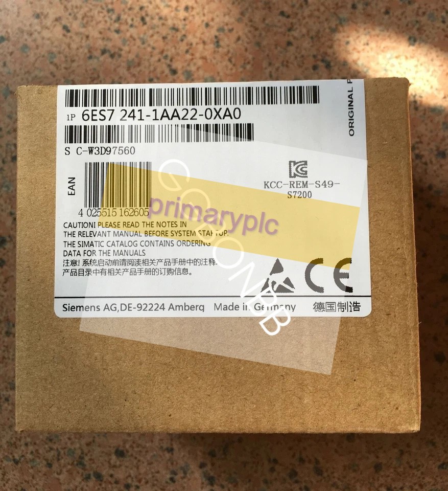 Siemens 6ES7 241-1AA22-0XA0 6ES7241-1AA22-0XA0 New In Box FedEx or DHL or UPS