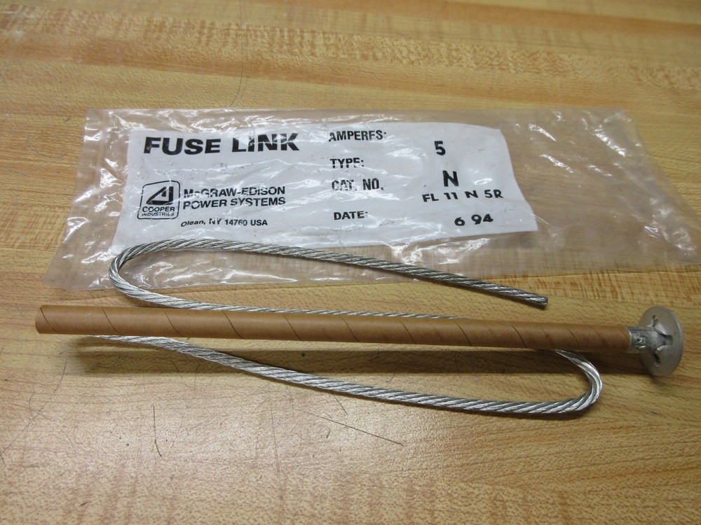 McGraw-Edison FL 11N 5R Cooper Fuse Link ME-5N-94G