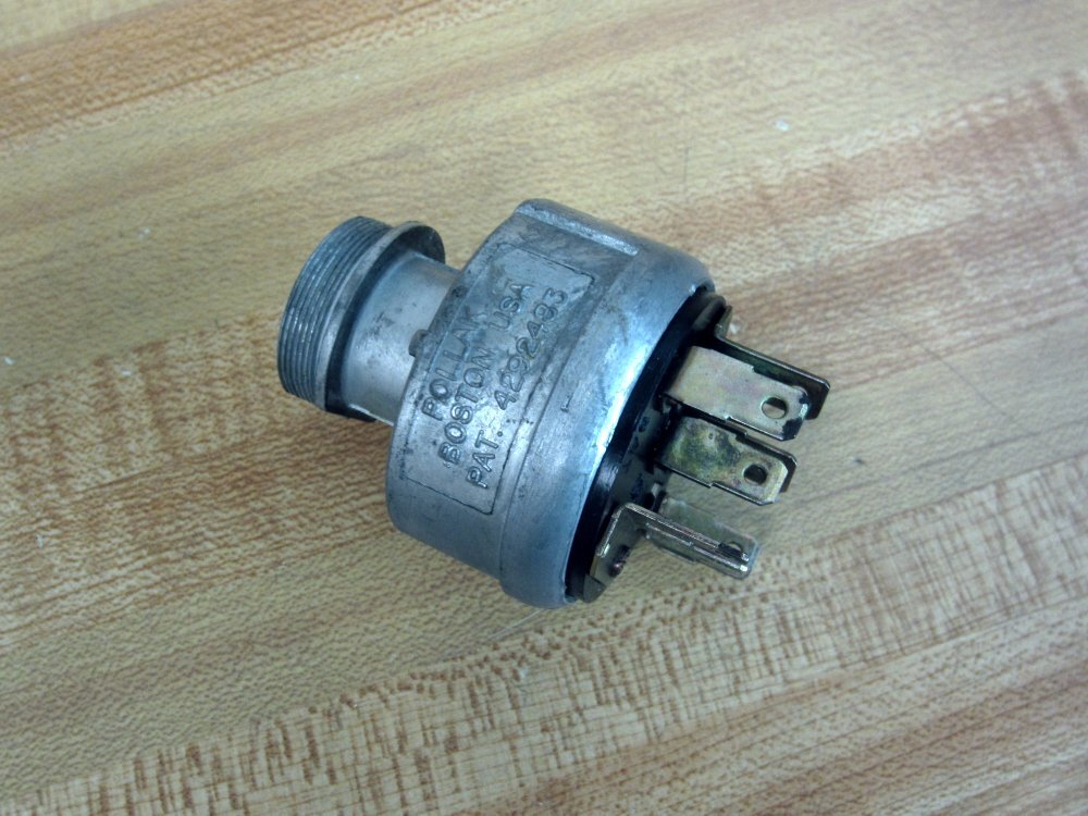 Pollak INSW2110 Key Ignition Switch Switch Base Only, 7 Blades