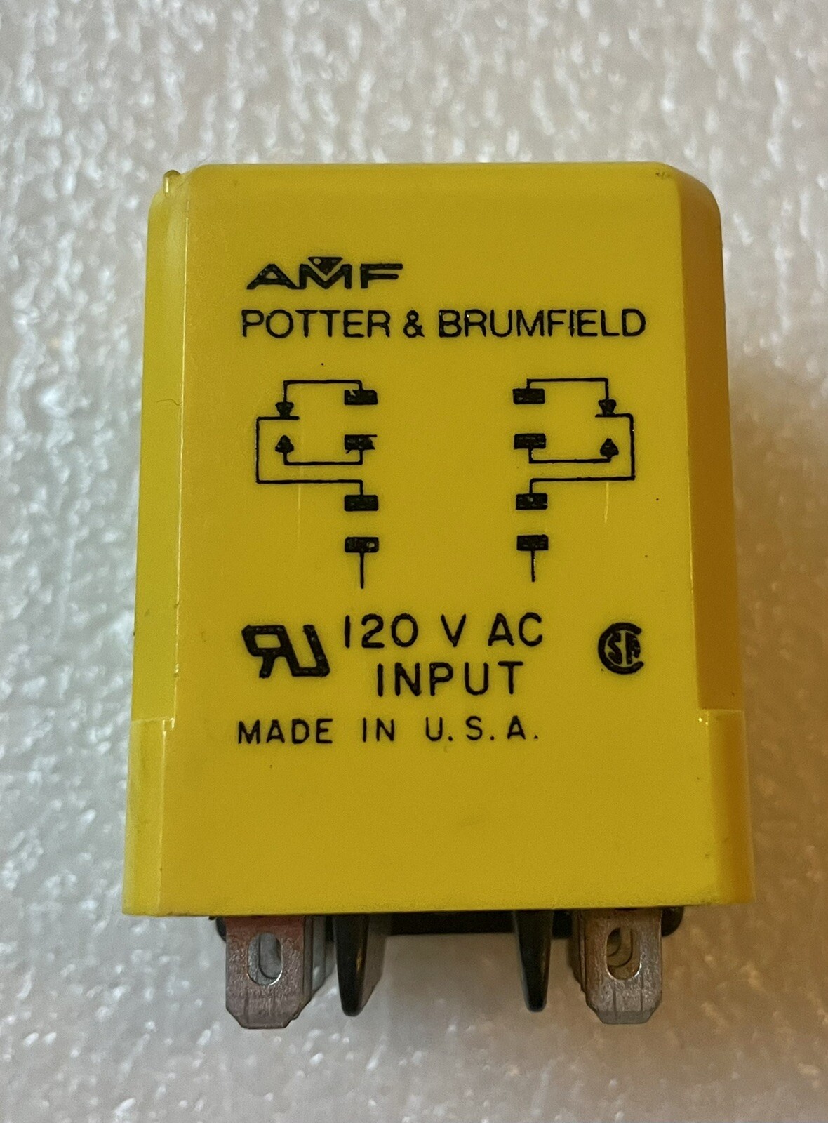 AMF Potter & Brumfield CUA-41-70005 Time Delay Relay CUA4170005