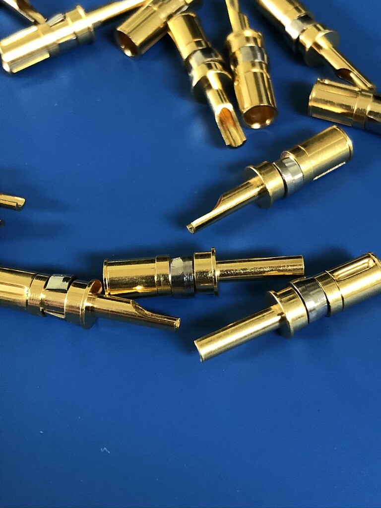 POSITRONIC FS4016D Qty of 7 per Lot COPPER ALLOY GOLD FLASH OVER NICKEL FINISH