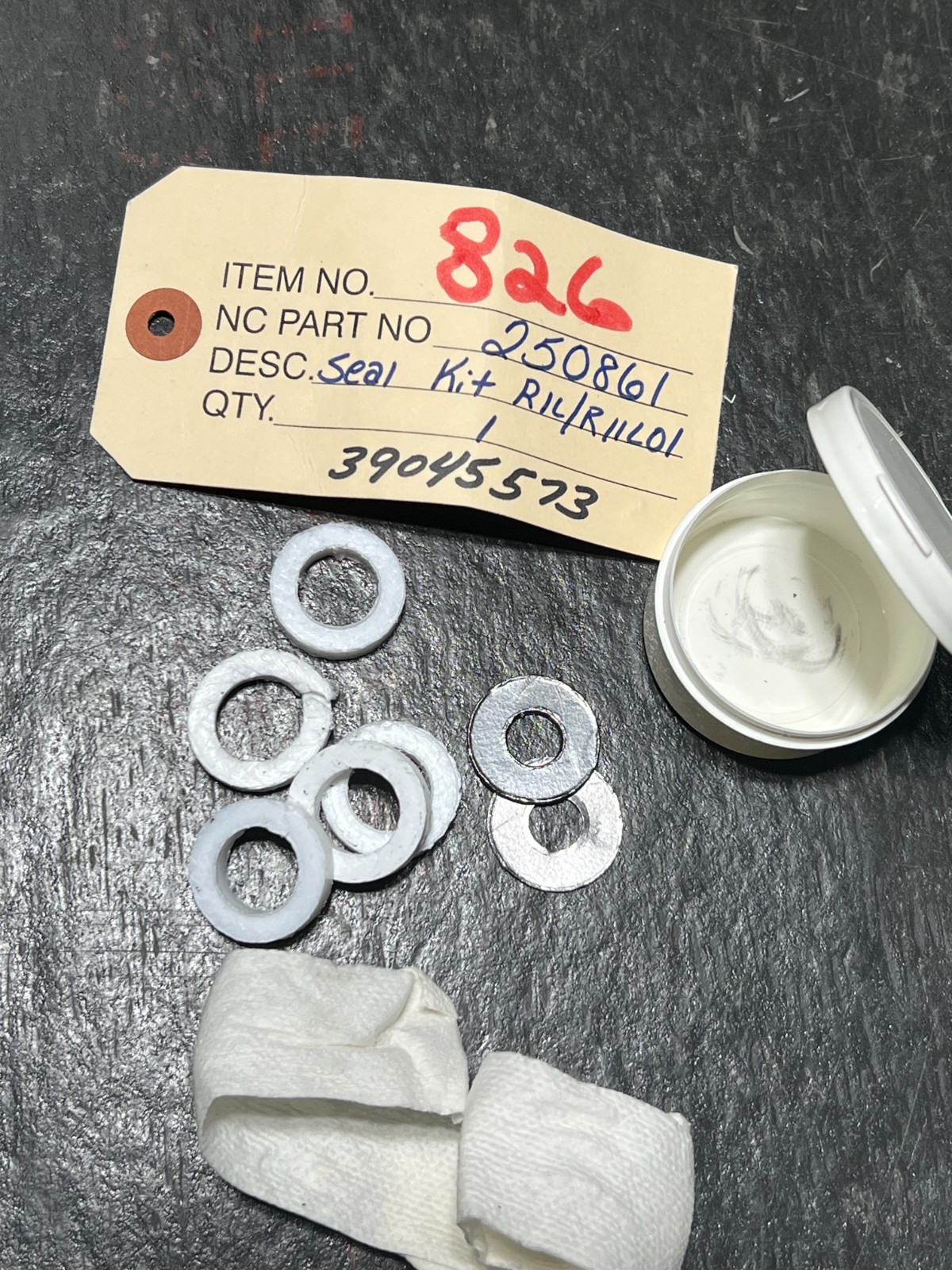 r1l/r11l01 seal kit nos 826 250861