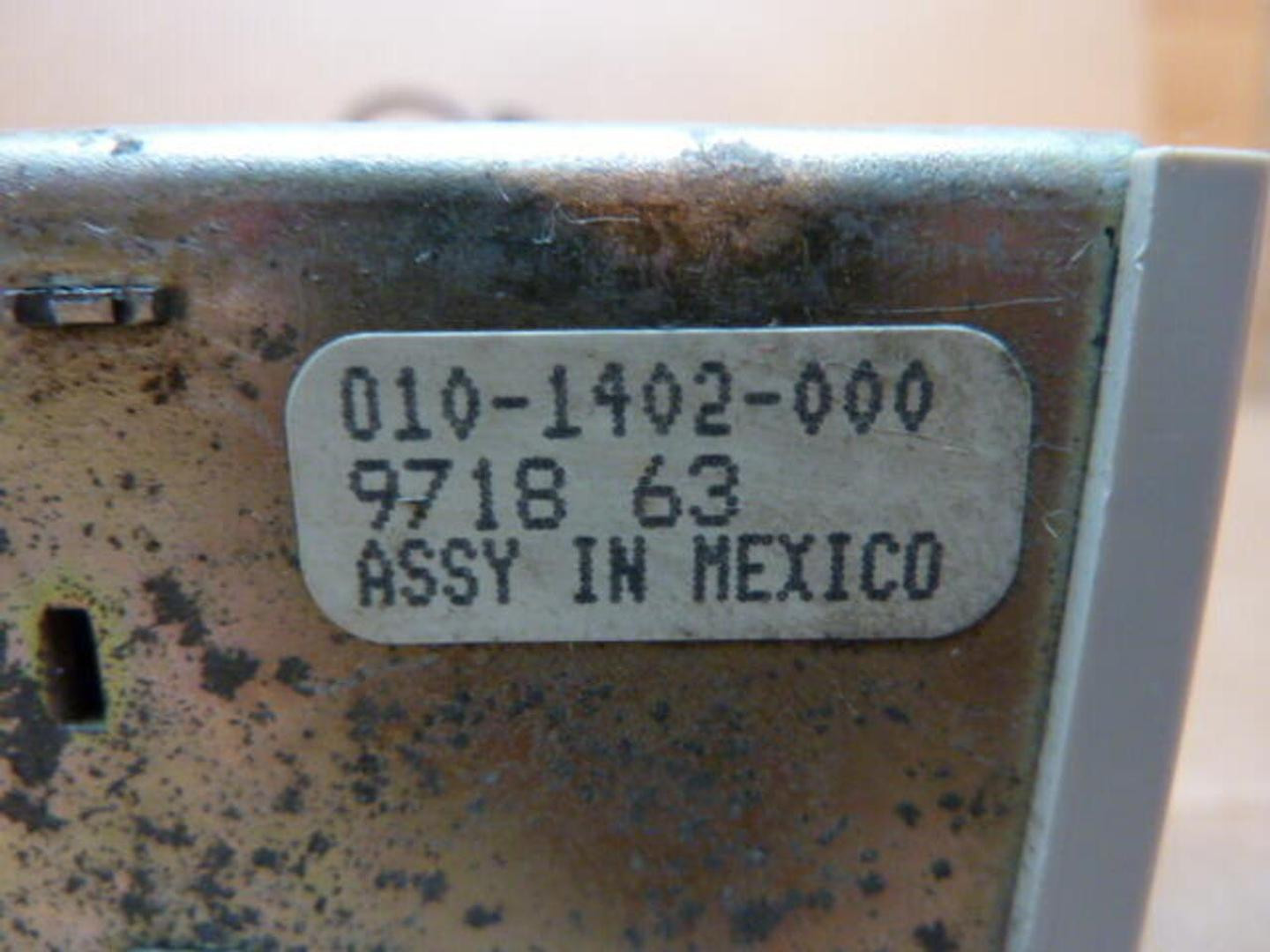 RANCO Pressure Control 010-1402-000 Used #26003