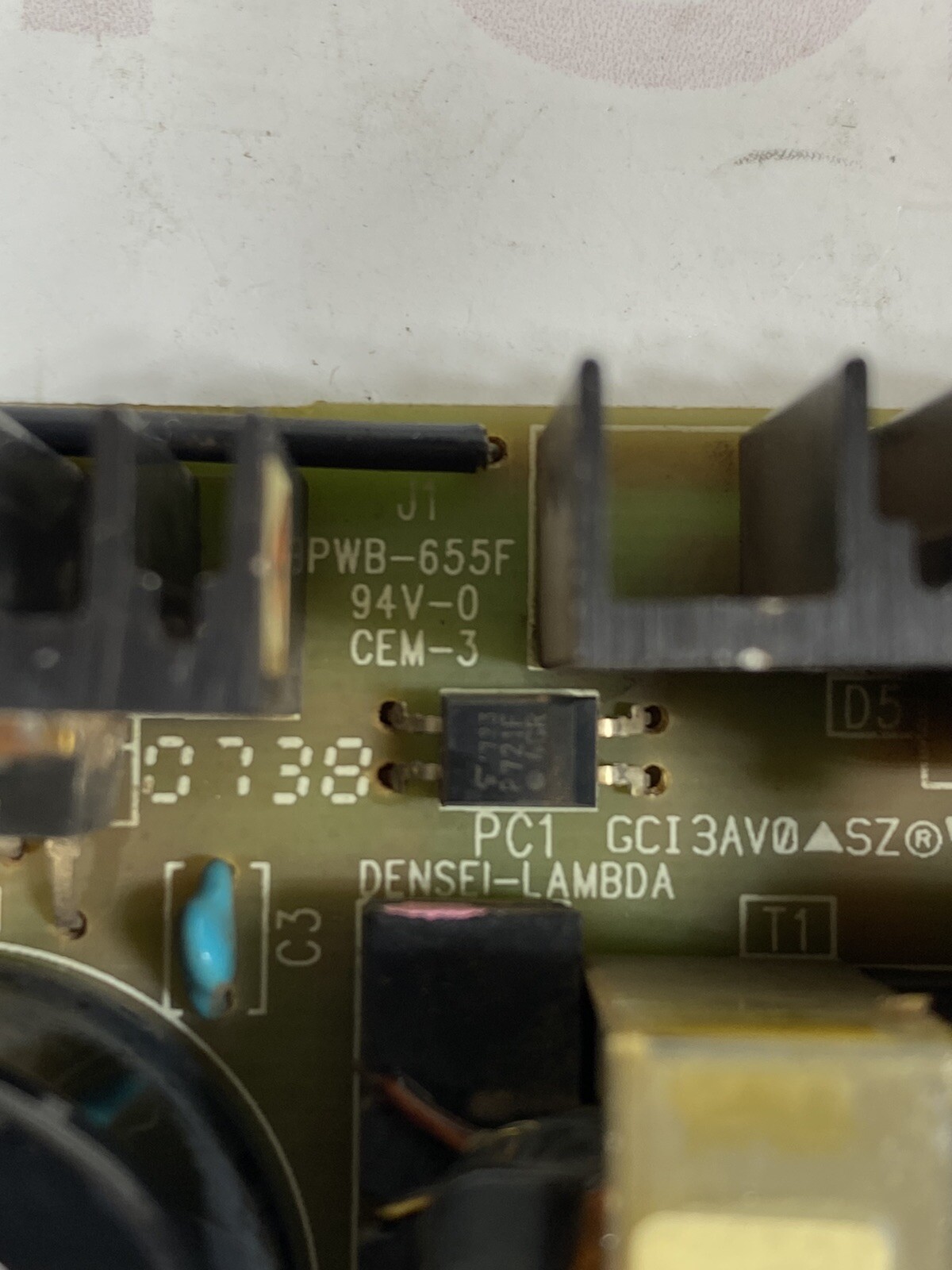 DENSEI-LAMBDA PWB-655F CIRCUIT BOARD PWB655F OVERNIGHT SHIPPING