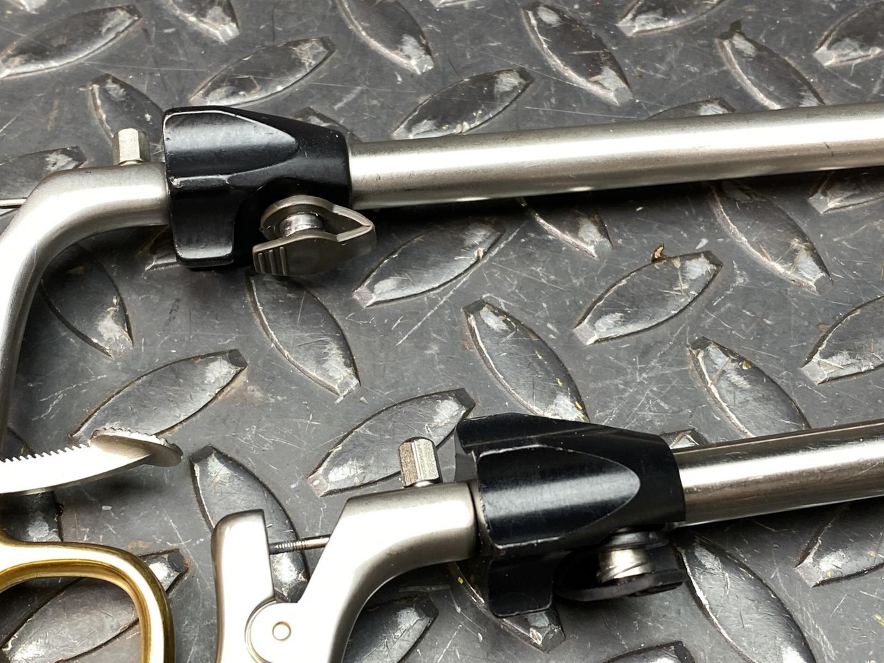 Lot of 2 Snowden-Pencer 90-3010 Diamond Jaw Graspers
