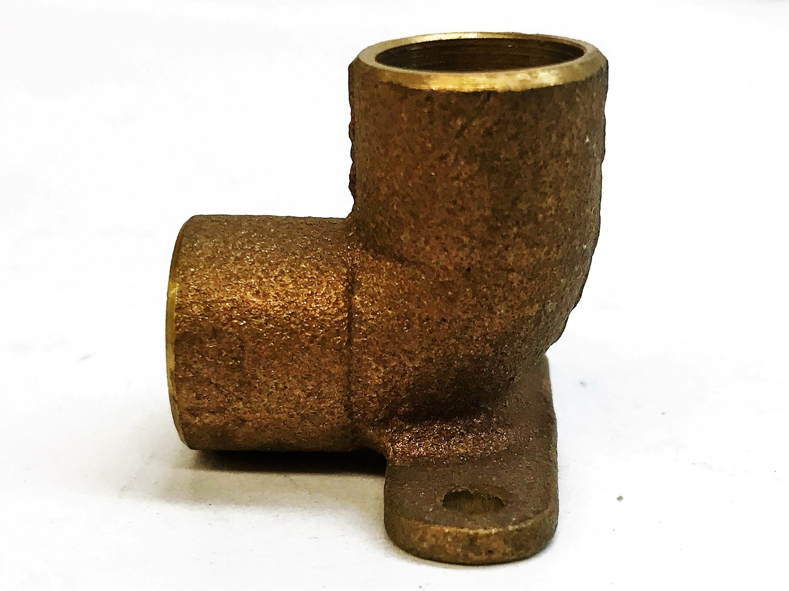 Unbranded Bronze 1/2″ Sweat x 1/2″ Sweat 90 Degree Drop Ear Elbow [Lot of 4] NOS